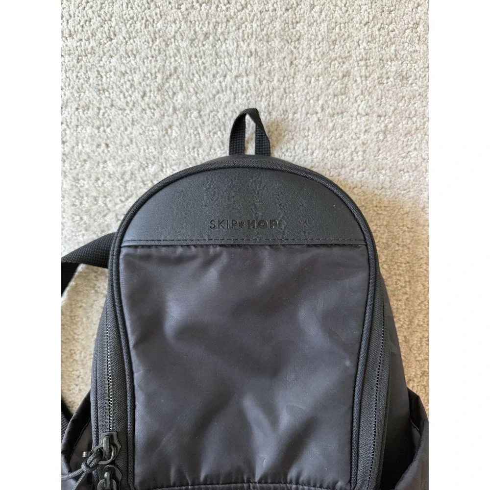 Skip Hop Diaper Bag Easy-Access Bag Paxwell - Black Camo Men's Dad